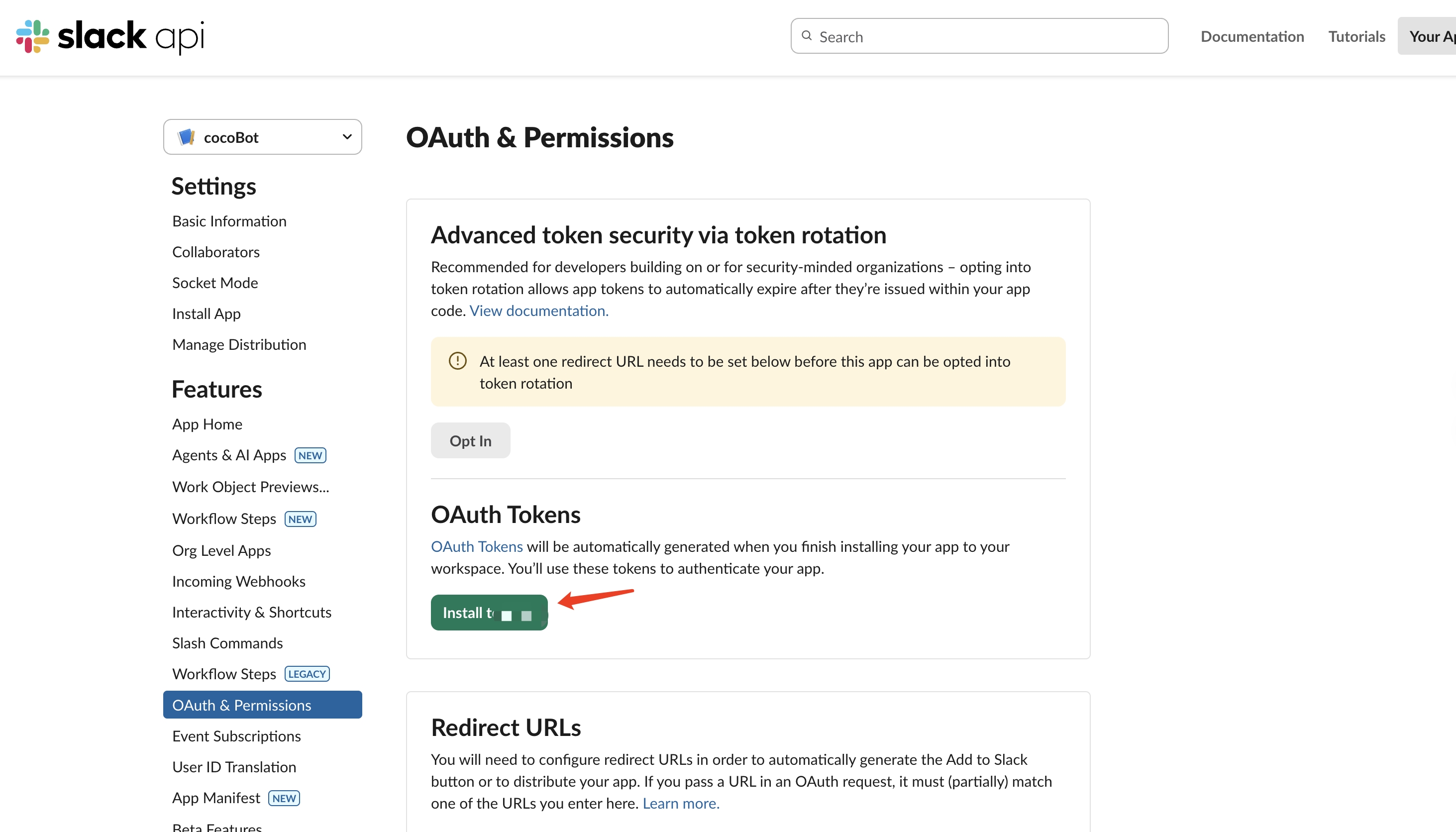 安装 App 到 Workspace